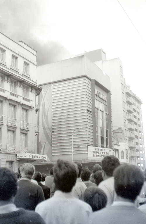 El incendio del Cine Nogaró, ocurrido el 1 de enero de 1968.