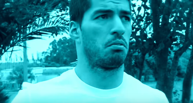 Luis Suárez, futbolista del Barcelona, participó en el nuevo videoclip de Márama.