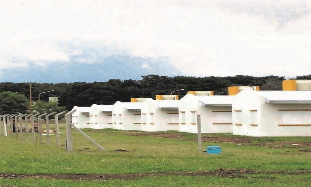 El sector del predio penitenciario de donde se escapó Agüero. 