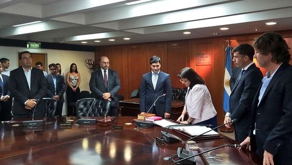 Agustín Cinto, ex coordinador del gabinete municipal, designado al frente de la Administración General del poder Judicial de la Nación.-