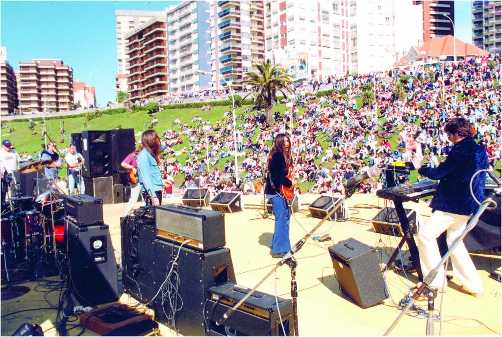 Los Festivales de la Juventud marcaron otro momento histórico de los recitales al aire libre.