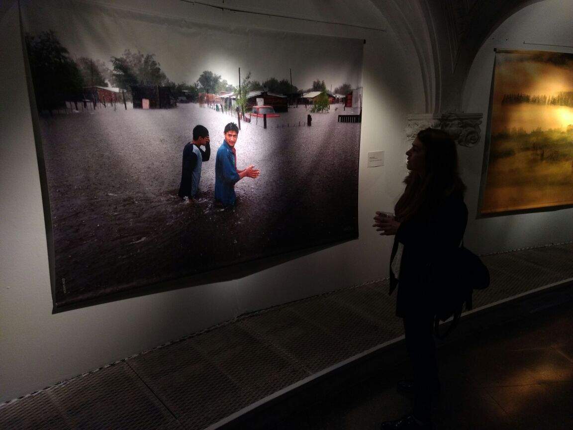 Una de las fotos seleccionadas del corresponsal de La Nación, Mauro Rizzi, fue realizada en Corrientes.