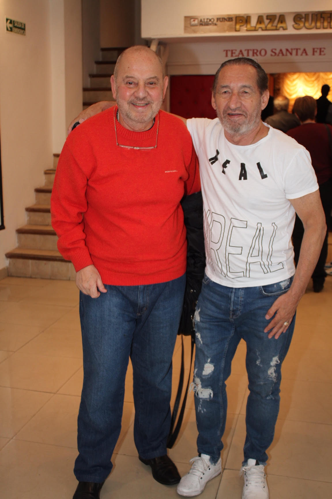 El productor Aldo Funes recibió la visita del periodista de Espectáculos, Jorge Lafauci. (Foto: Eduardo Aguada)