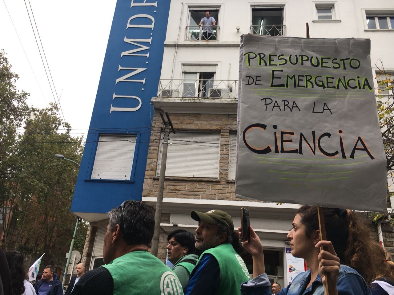 Protesta ciencia