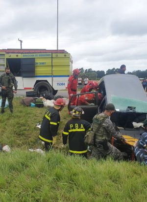 Identifican a las víctimas del accidente en la Ruta 2 Diario La