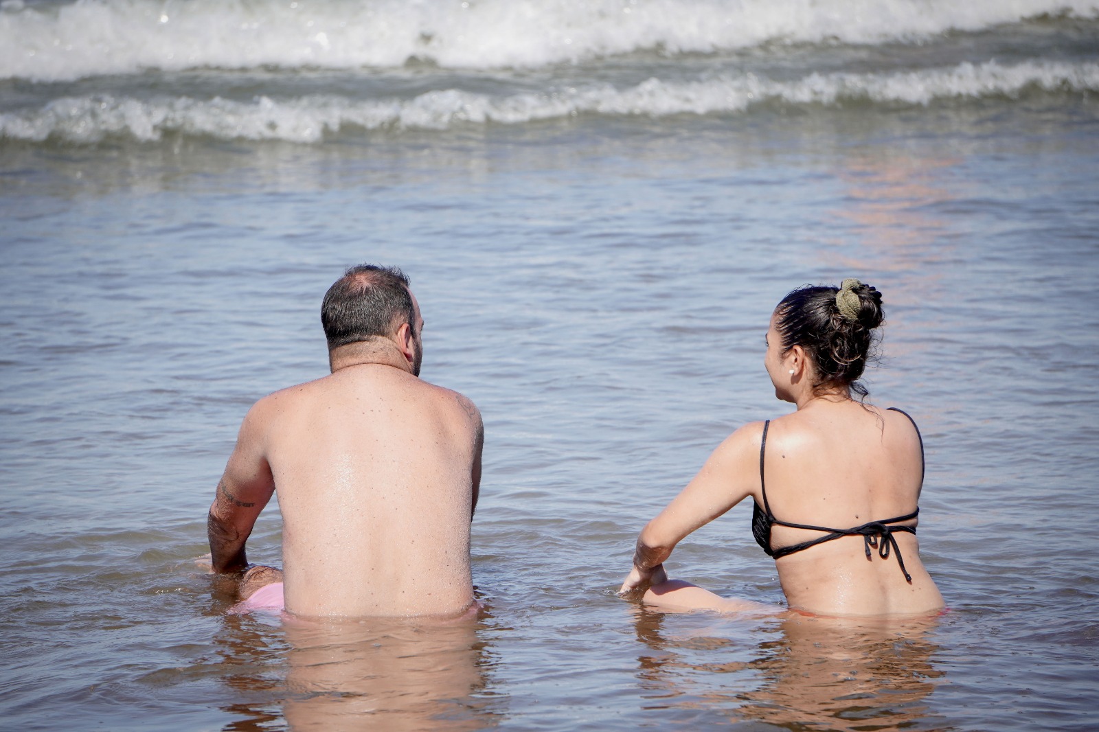 Ola De Calor Fotos De Un Domingo Sofocante En Mar Del Plata