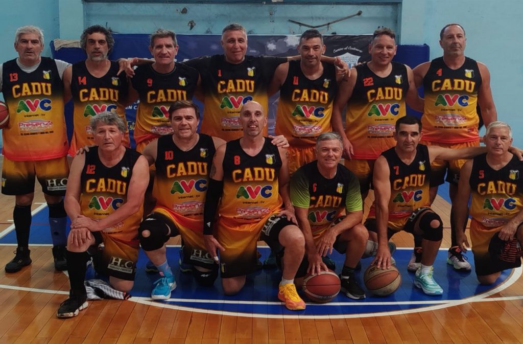 CADU de Santa Teresita, campeón en +50 masculino.