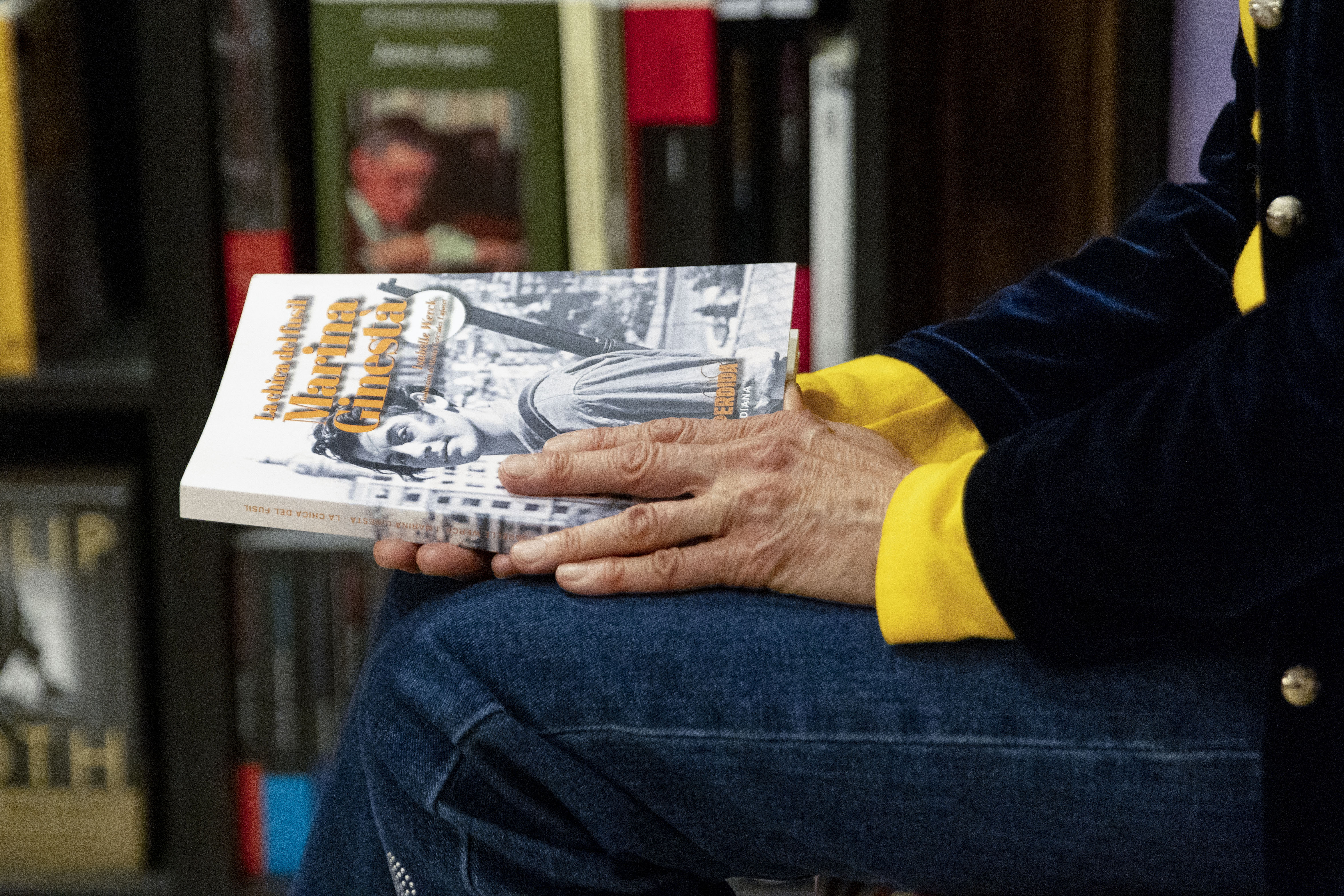  En el libro, Isabelle Werck cuenta la intensa vida de Marina. Foto: EFE | Marcos Villaoslada.
