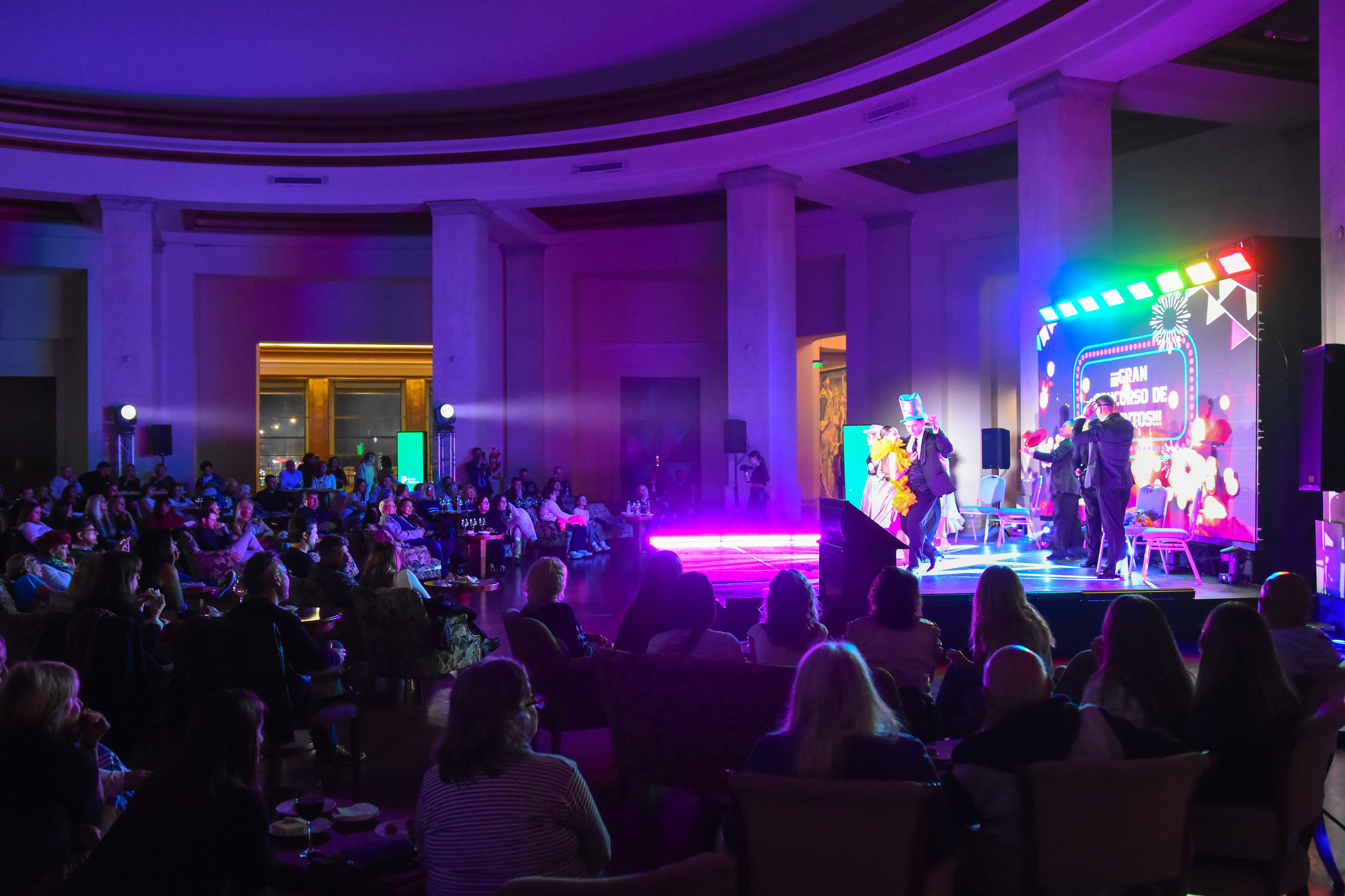 El Salón Circular del Provincial.