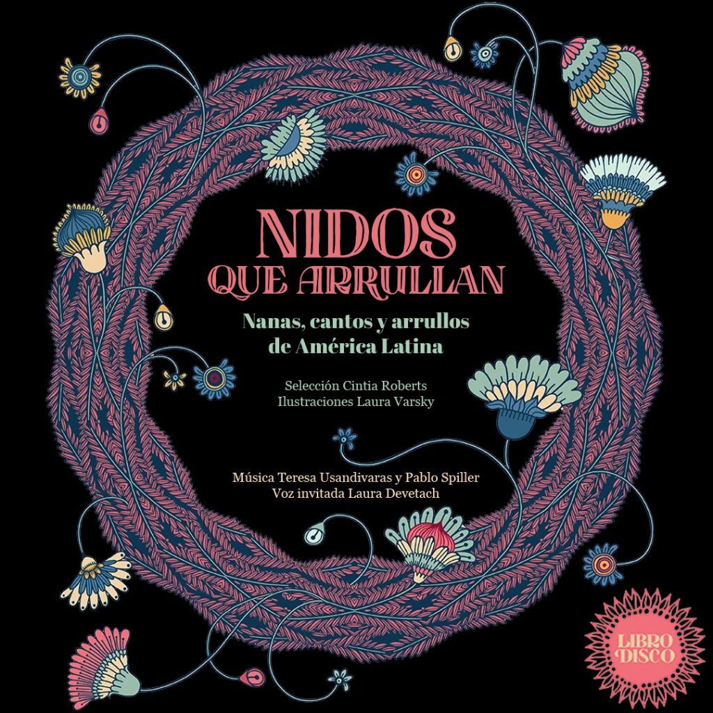 Portada del libro-disco Nidos que arrullan.
