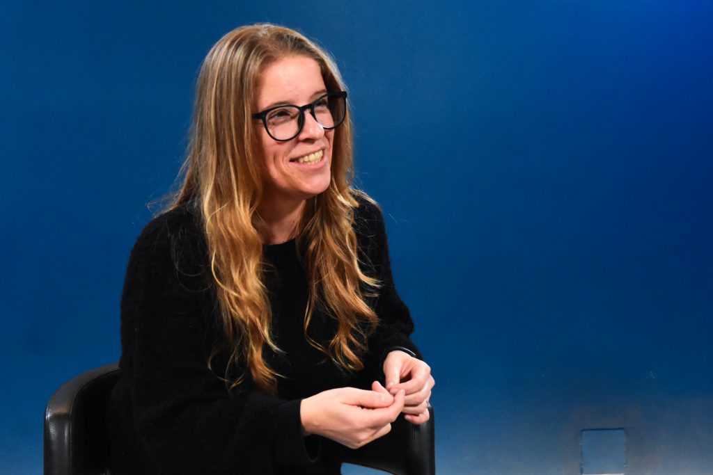 Triana Kossmann, durante la entrevista con LA CAPITAL.