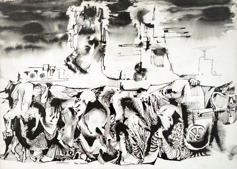 Otra de las destacadas piezas que forman parte de la muestra.