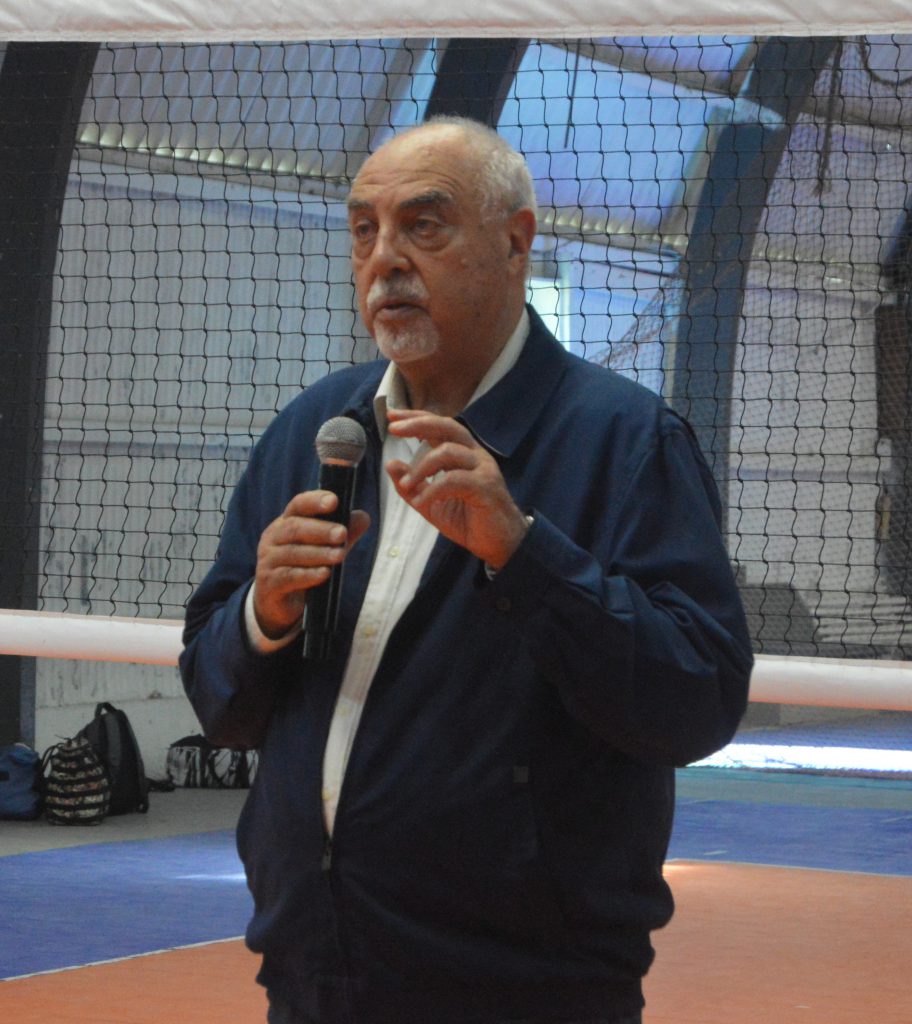 Raúl Verne durante su discurso en Cedetalvo.