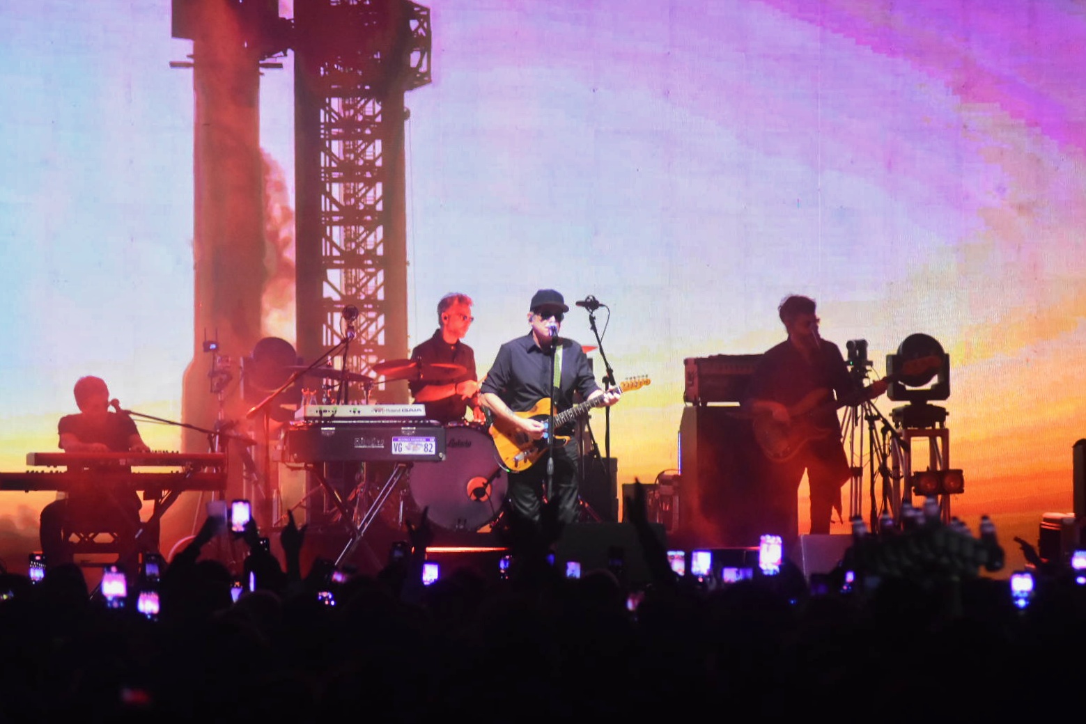 Otro momento del show.