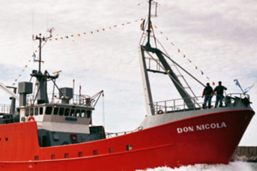 El barco Don Nicola era capitaneado por Diego Sebastián Bosich, uno de los hombres investigados.