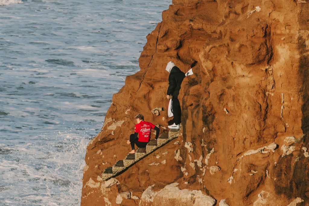 Foto: Jony Paz. La infraestructura es un tema a revisar, por el riesgo que corren los surfistas al entrar y sallr del agua.
