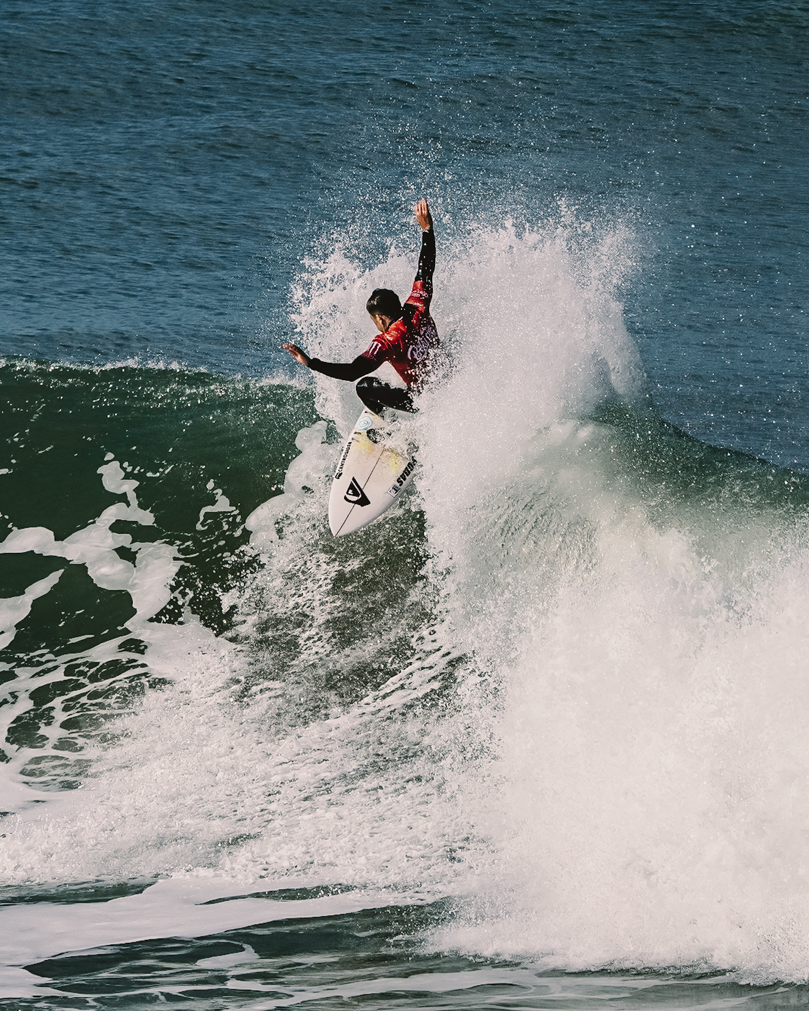 Las olas de La Paloma esperan por la elite del surf argentino. Foto: Prensa Quiksilver Argentina.