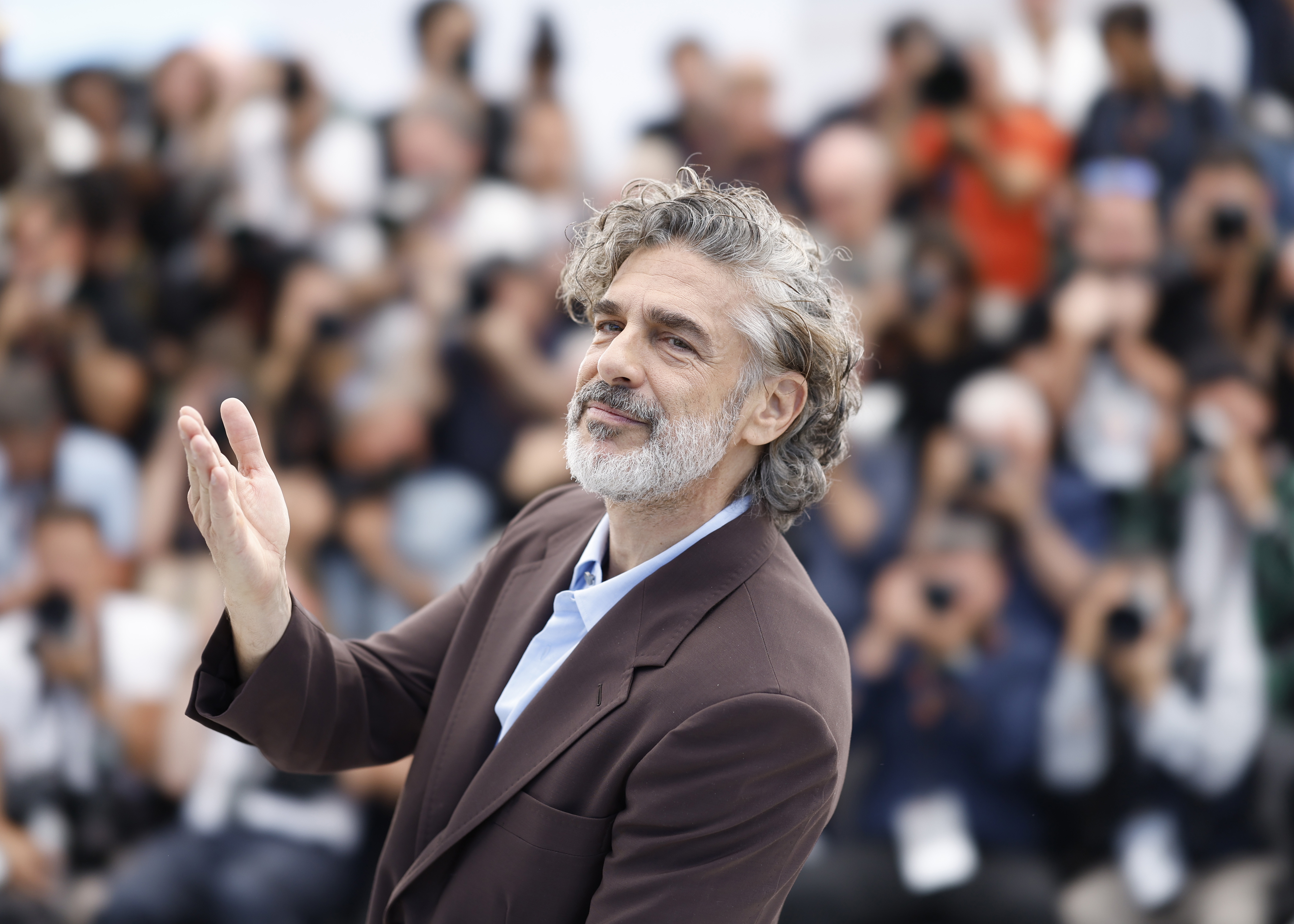 Leonardo Sbaraglia durante la presentación de "Karma" en el 79º Festival de Cine de Cannes. Foto: EFE | Sebastien Nogier.