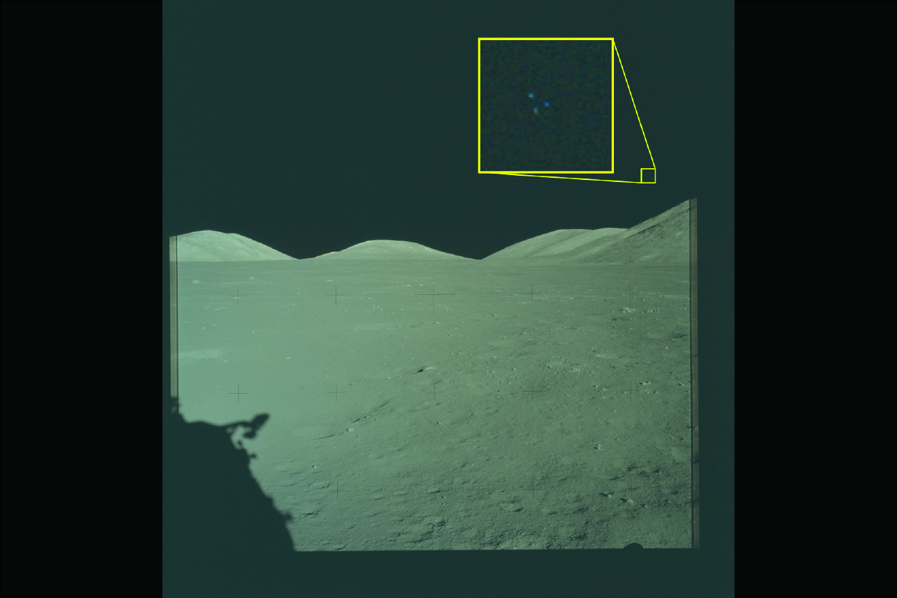 Imagen sacada por el Apollo 17 en 1972.