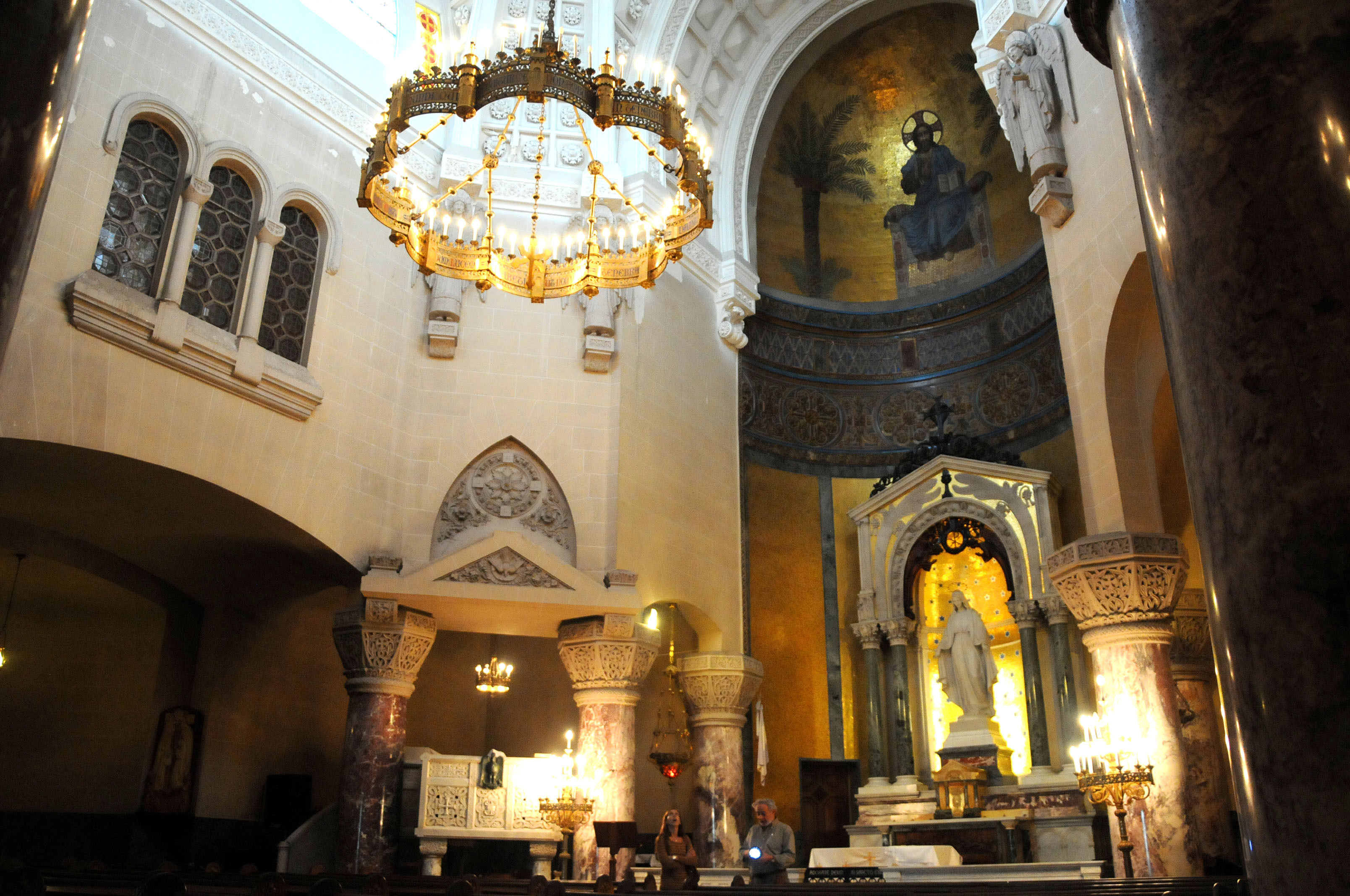 Foto del oratorio del Unzué tomada hace diez años.
