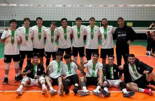 Foto: Prensa AMV. Once Unidos ratificó sus pergaminos y lidera en la rama masculina.