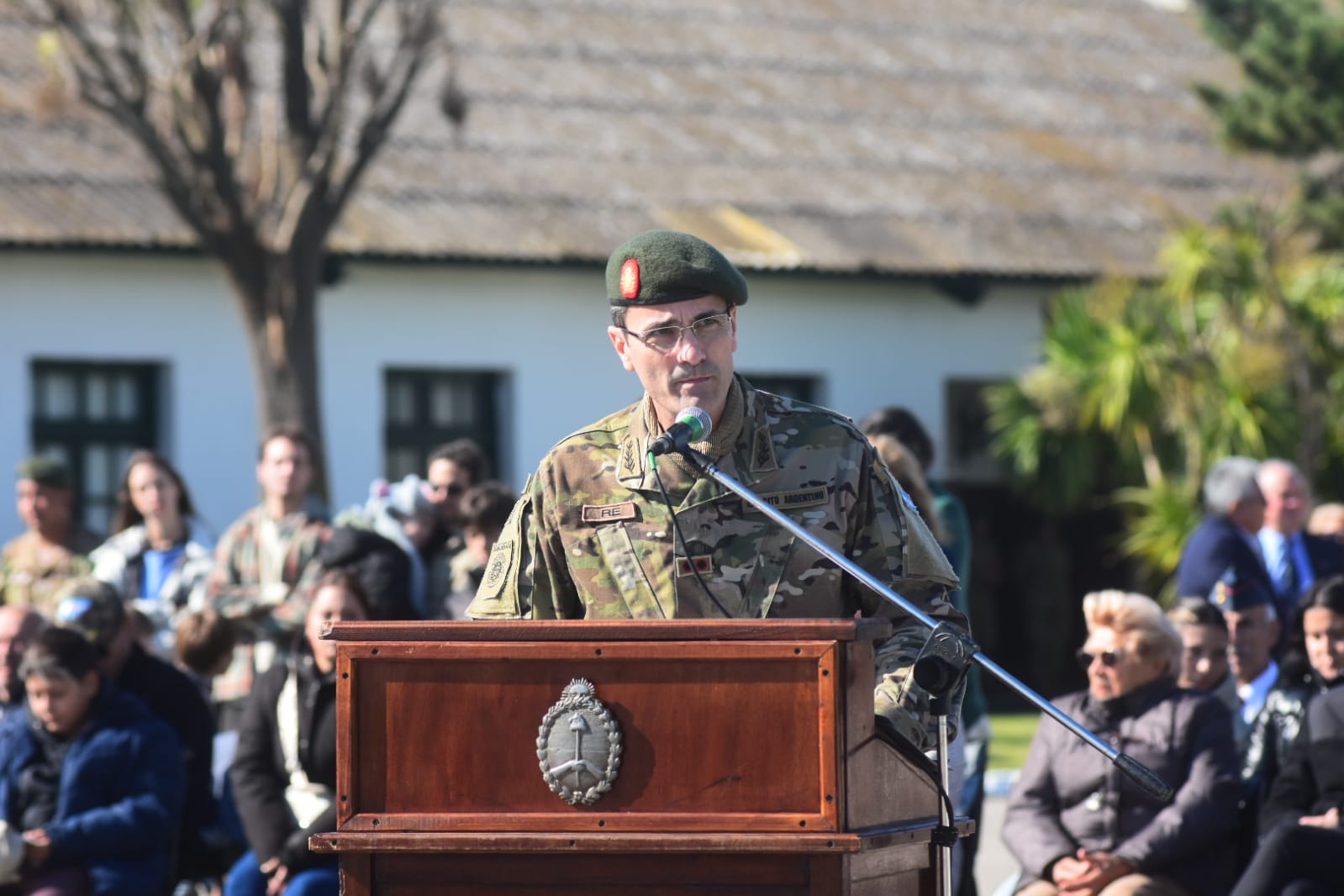 El subjefe del Estado Mayor General del Ejército, Gustavo Re. 