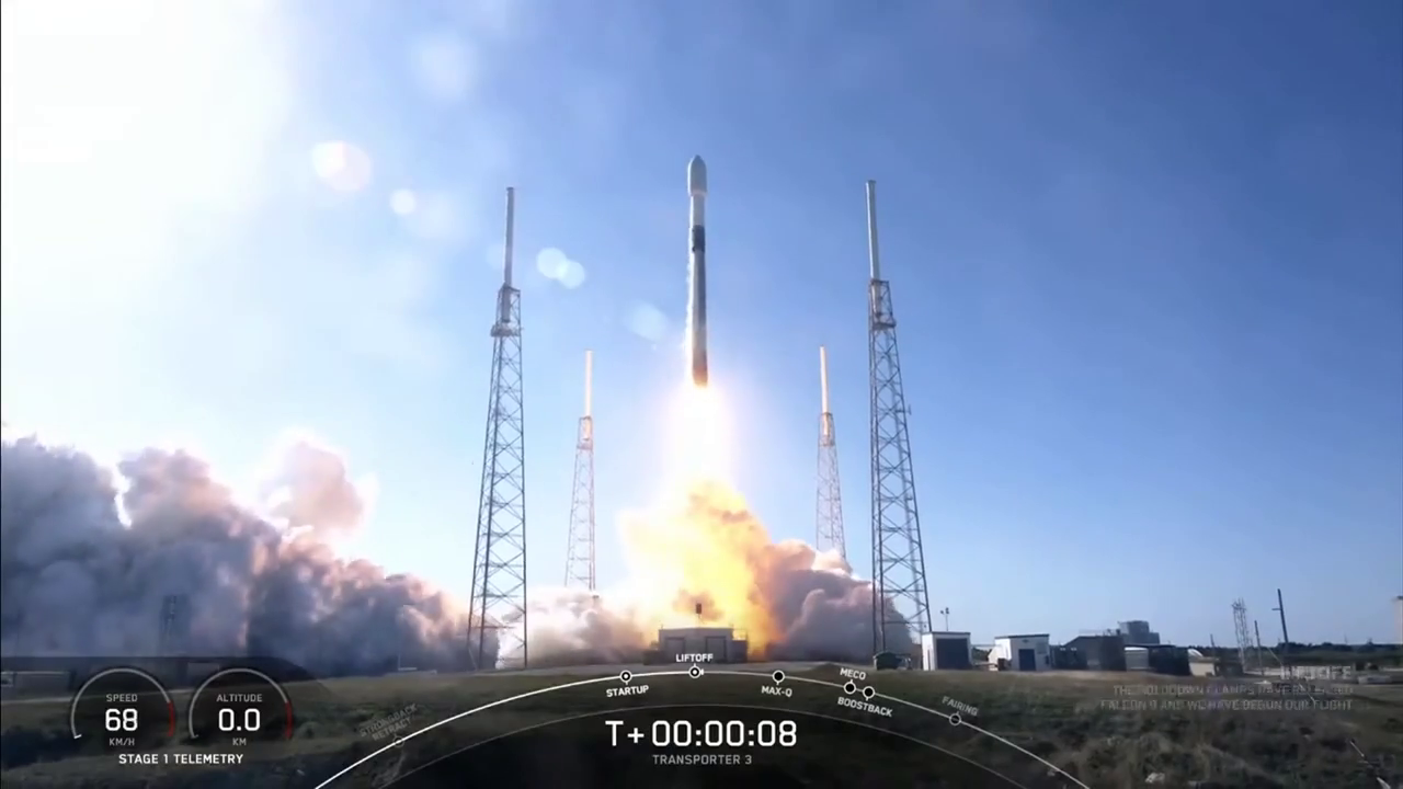 El picosatélite argentino fue lanzado con éxito el 13 de enero de 2022 a las 12.25 desde Cabo Cañaveral, EE.UU., a bordo de un cohete Falcon 9 de SpaceX.