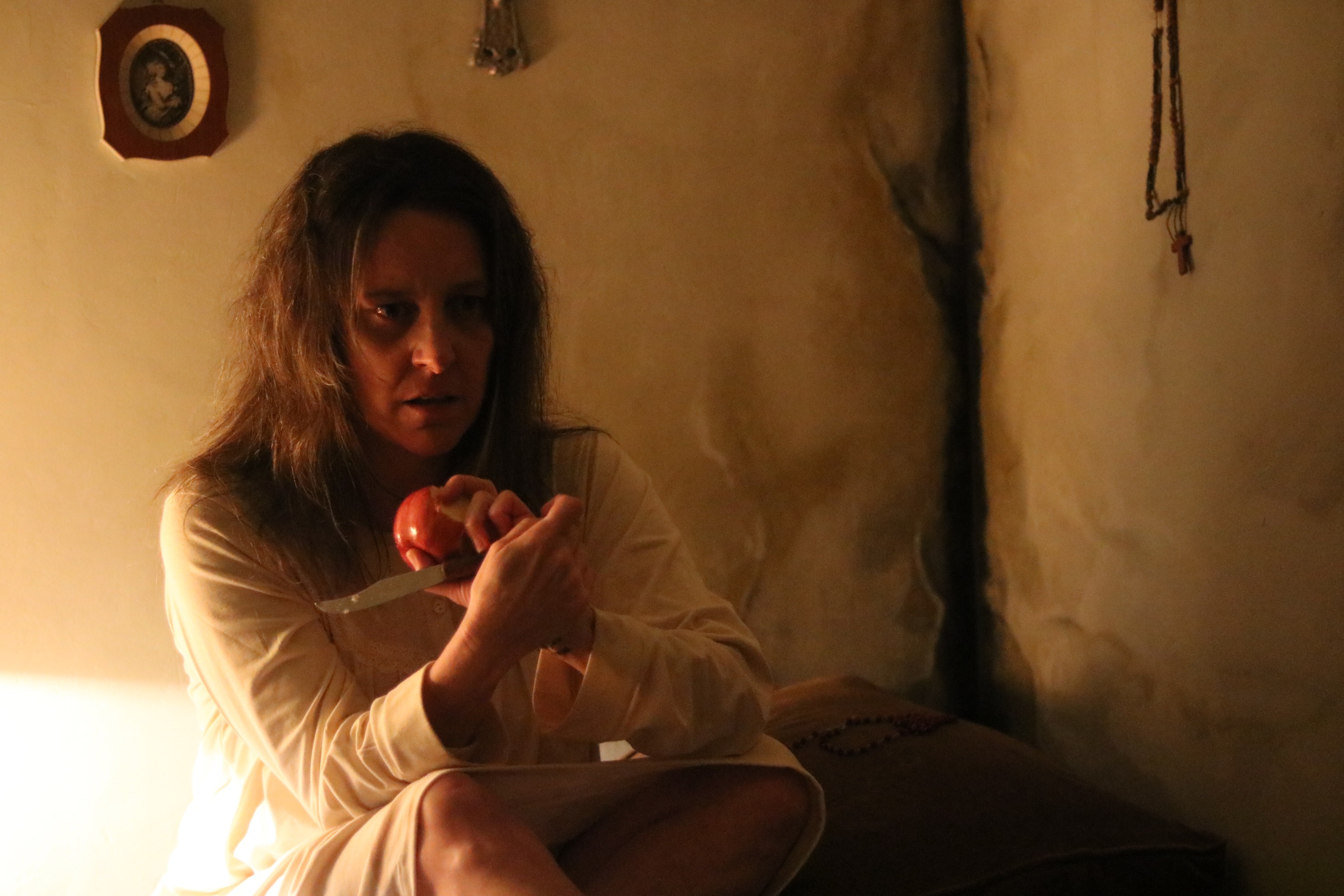 La actriz Inés Segurola; Alba en la ficción y protagonista de "La noche que nunca termina".