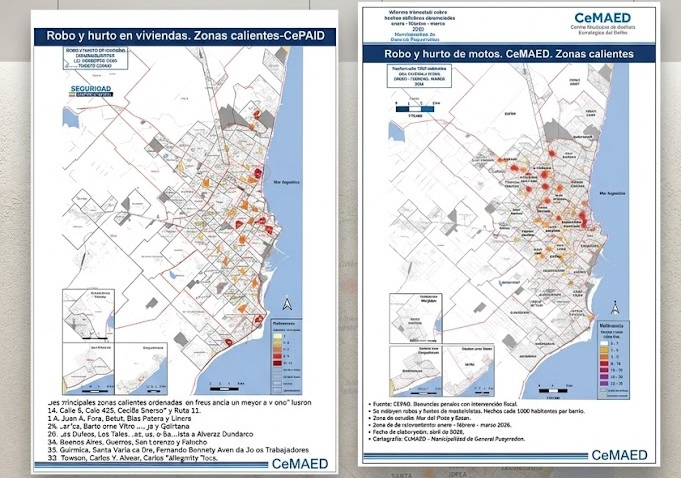 mapas CEMAED