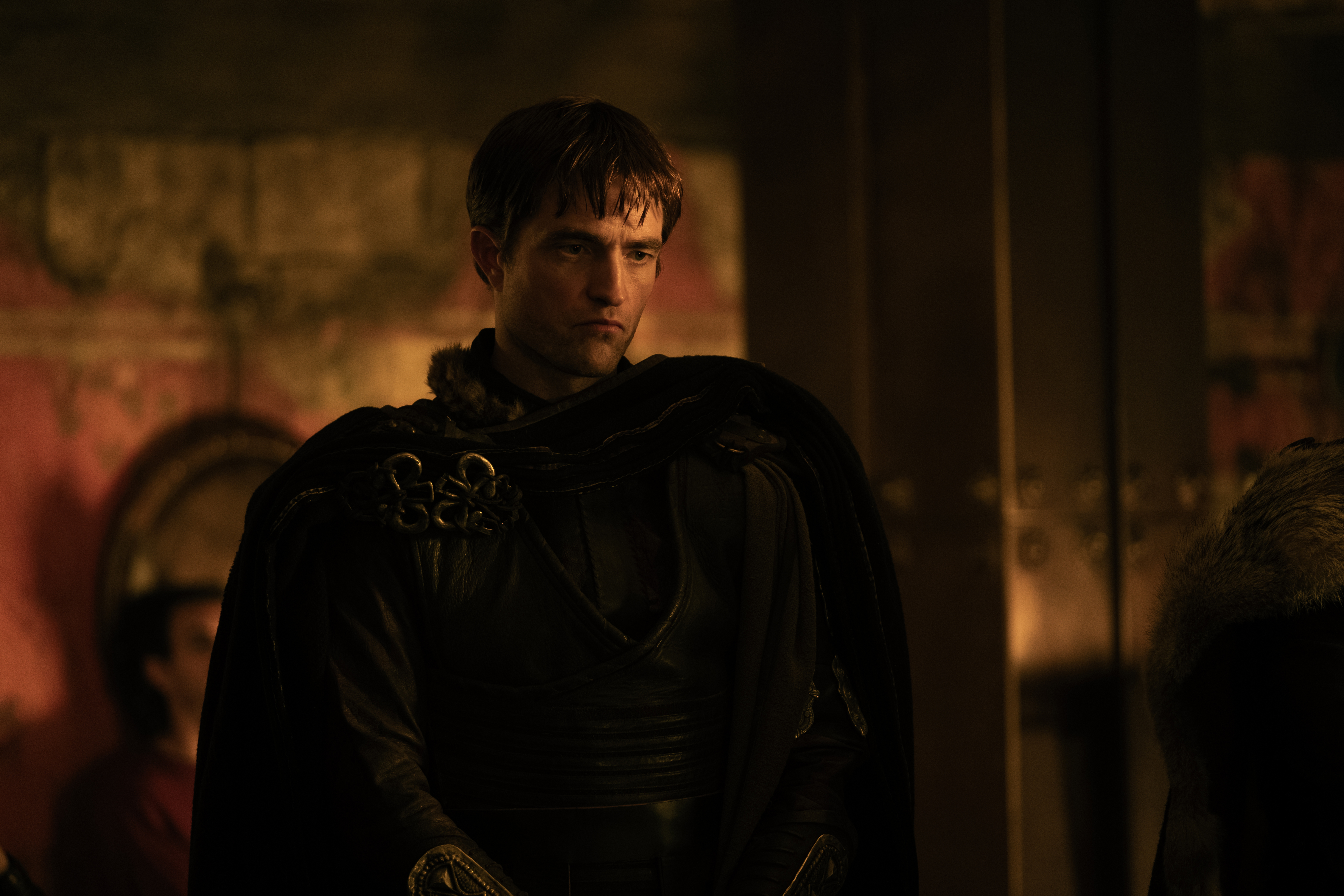 Robert Pattinson, impecable como el traidor Antinoo. Foto: EFE | Universal Pictures | Melinda Sue Gordon.