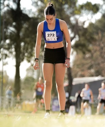  Ainhoa Di Menna obtuvo una medalla de oro y otra de plata.