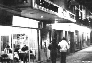 Restaurante que los Cicconi explotaban en Luro entre Primero de Mayo y Marconi. En la parte posterior se hallaba la vivienda donde mataron a Silvia.