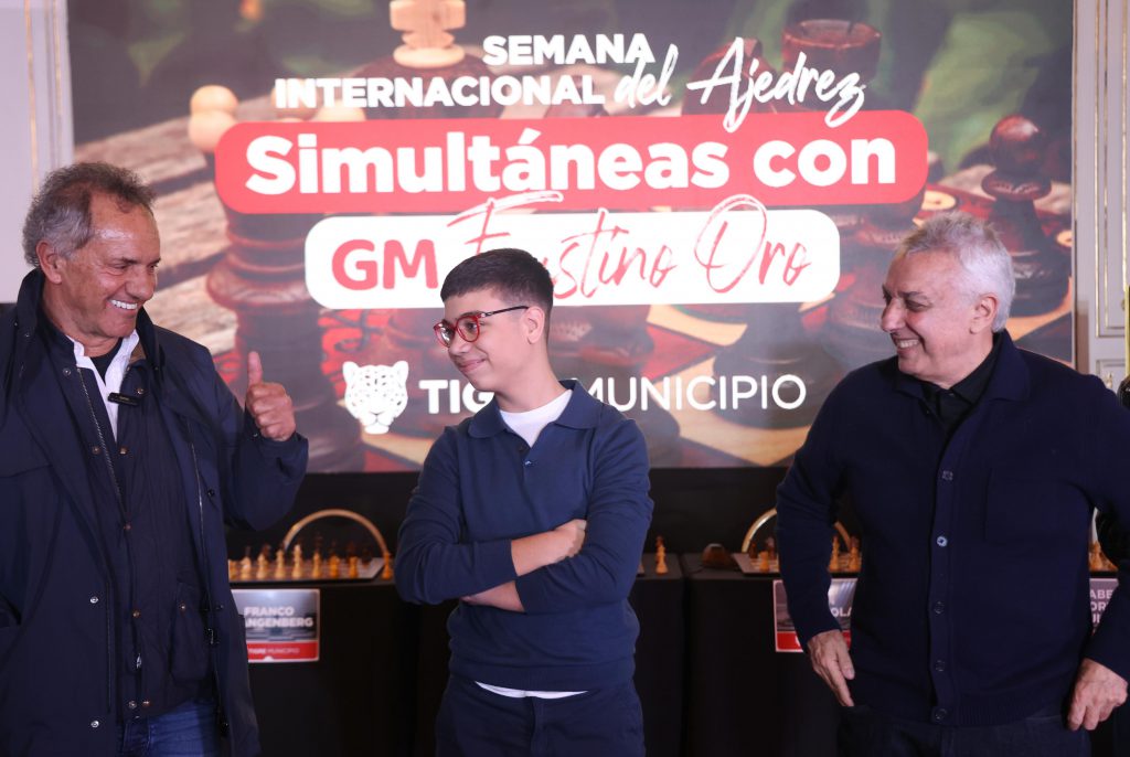 Scioli, Oro y Zamora