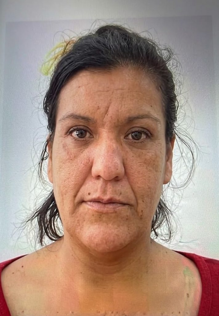 Imagen tomada por la policía en una de las detenciones de Chávez.