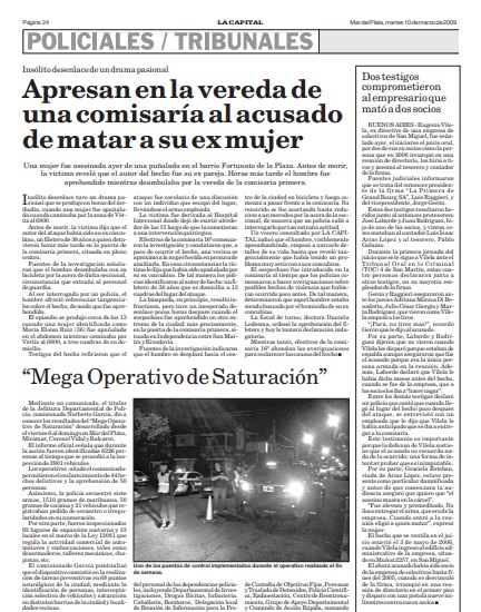 Archivo Diario LA CAPITAL.
