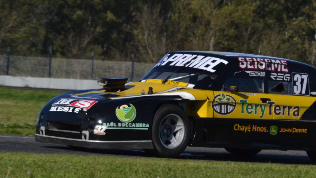 Bruno Boccanera retorna al TSC con su Ford en una ocasión muy especial: la reapertura del autódromo Juan Manuel Fangio (Foto Prensa TSC).