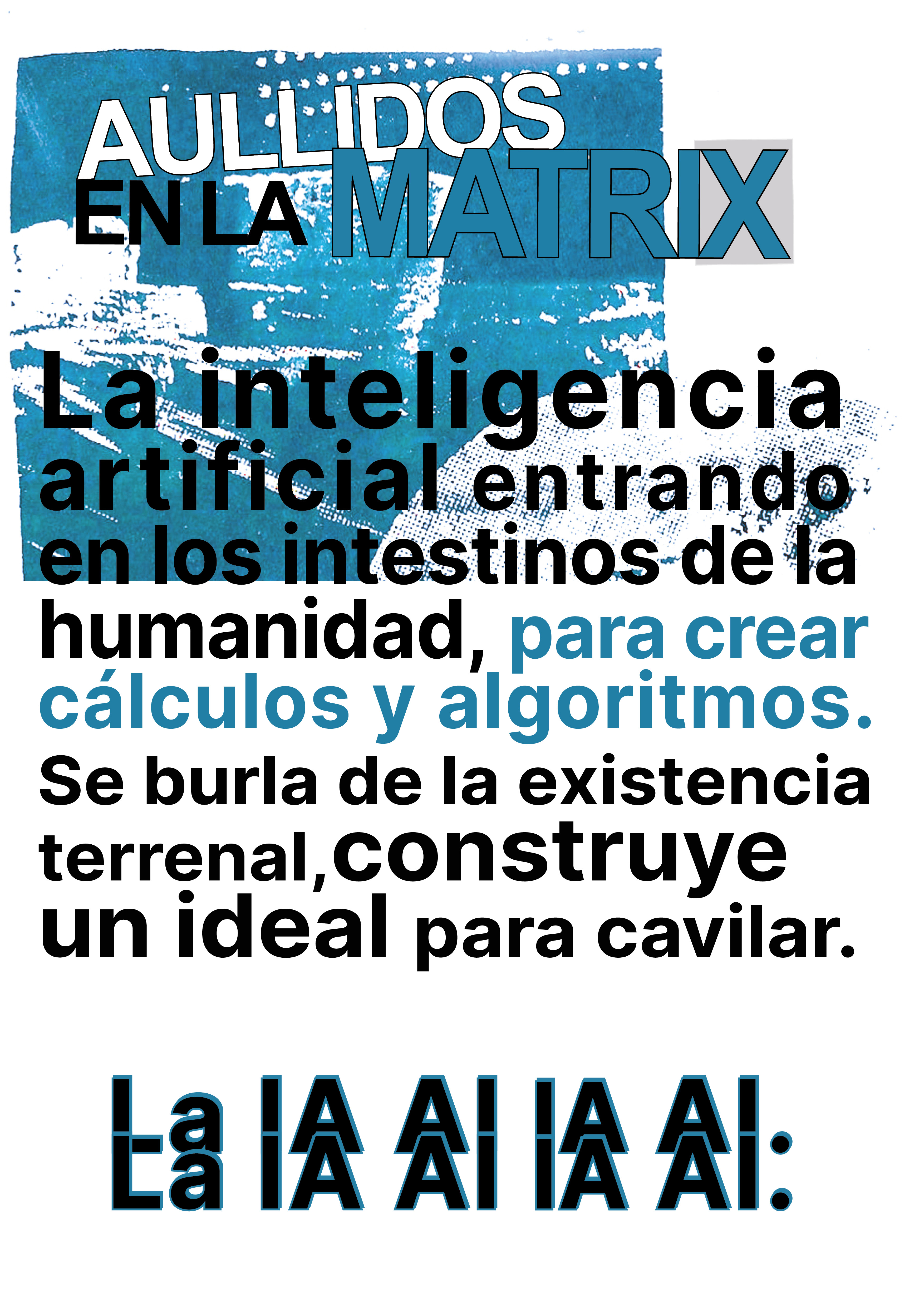 Un póster de Robotina.