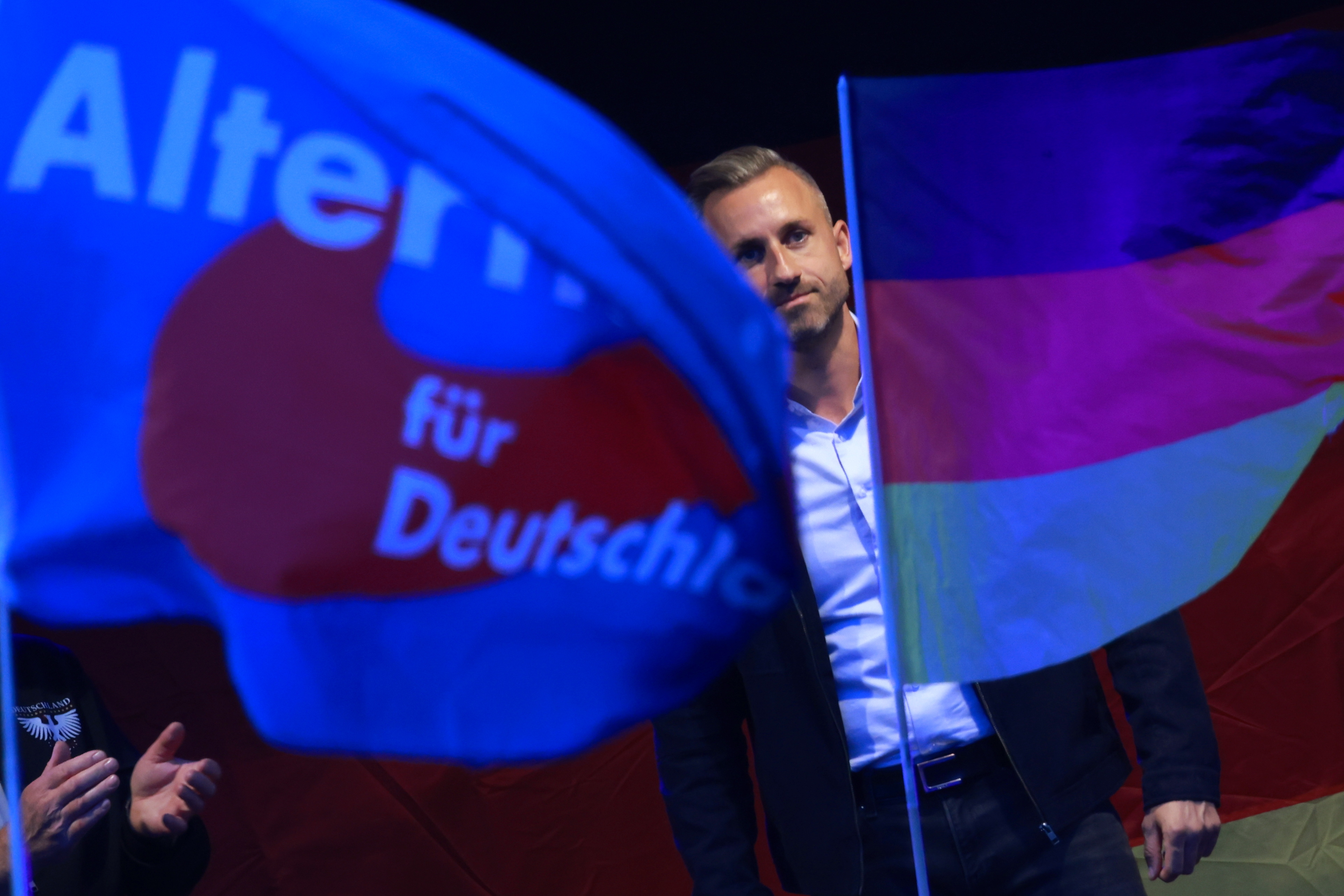 Ulrich Siegmund, candidato principal del partido de extrema derecha Alternativa para Alemania (AfD). Foto: EFE | EPA | Hannibal Hanschke.
