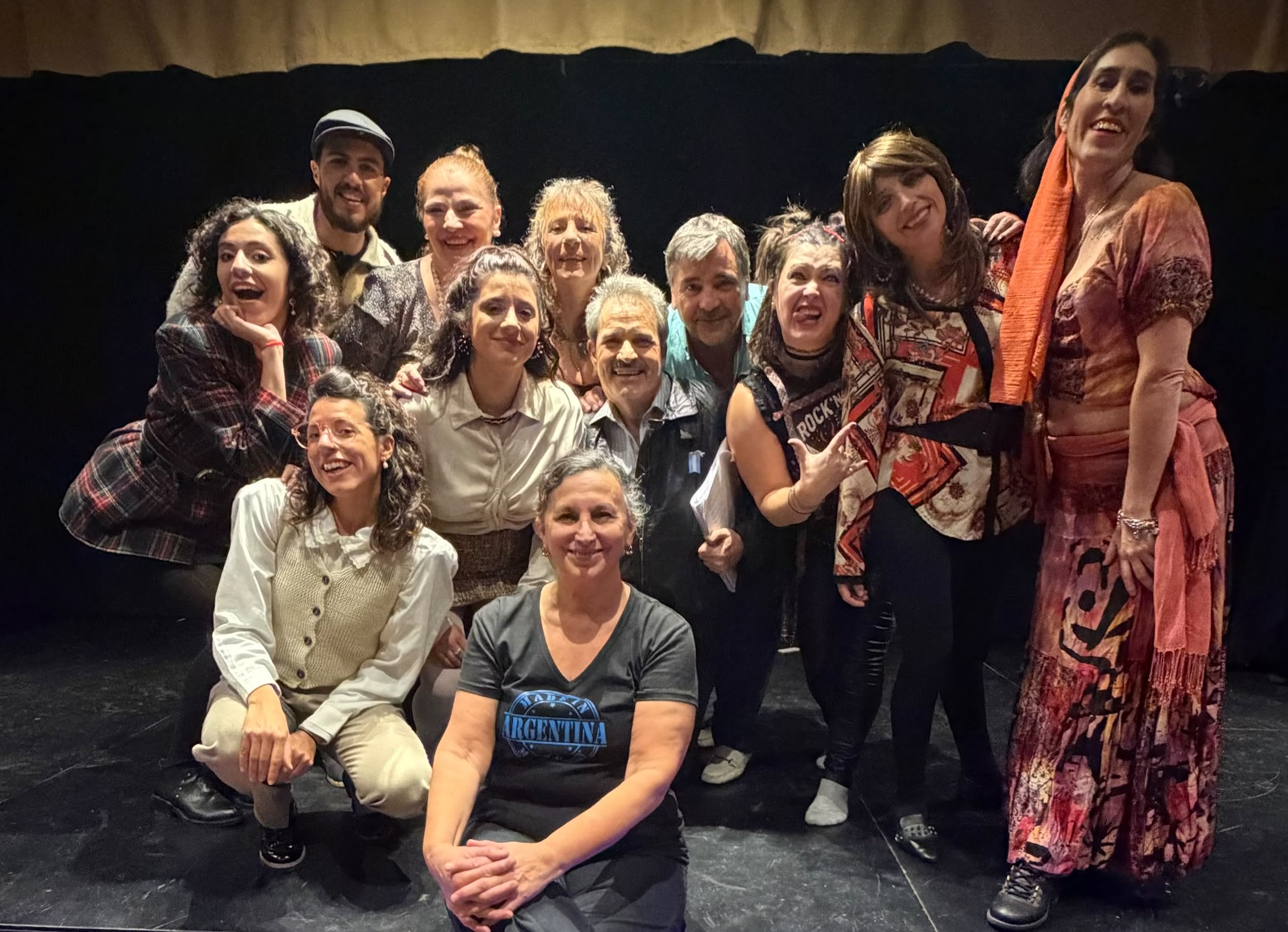 El elenco de "Copacabana".