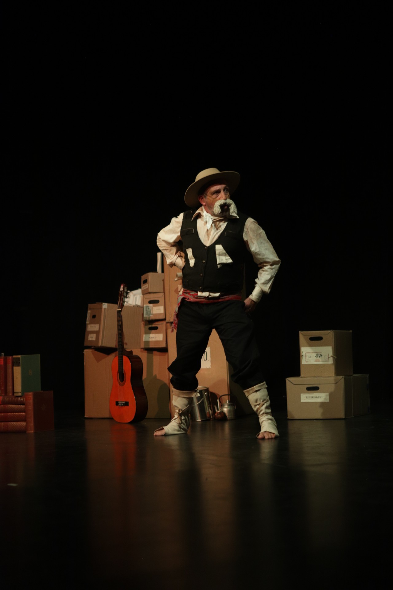 Omar Rodríguez, actor de uno de los personajes y papá de Alina.