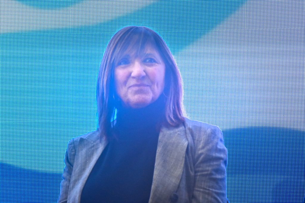 La rectora de la Universidad Nacional de Mar del Plata, Mónica Biasone.