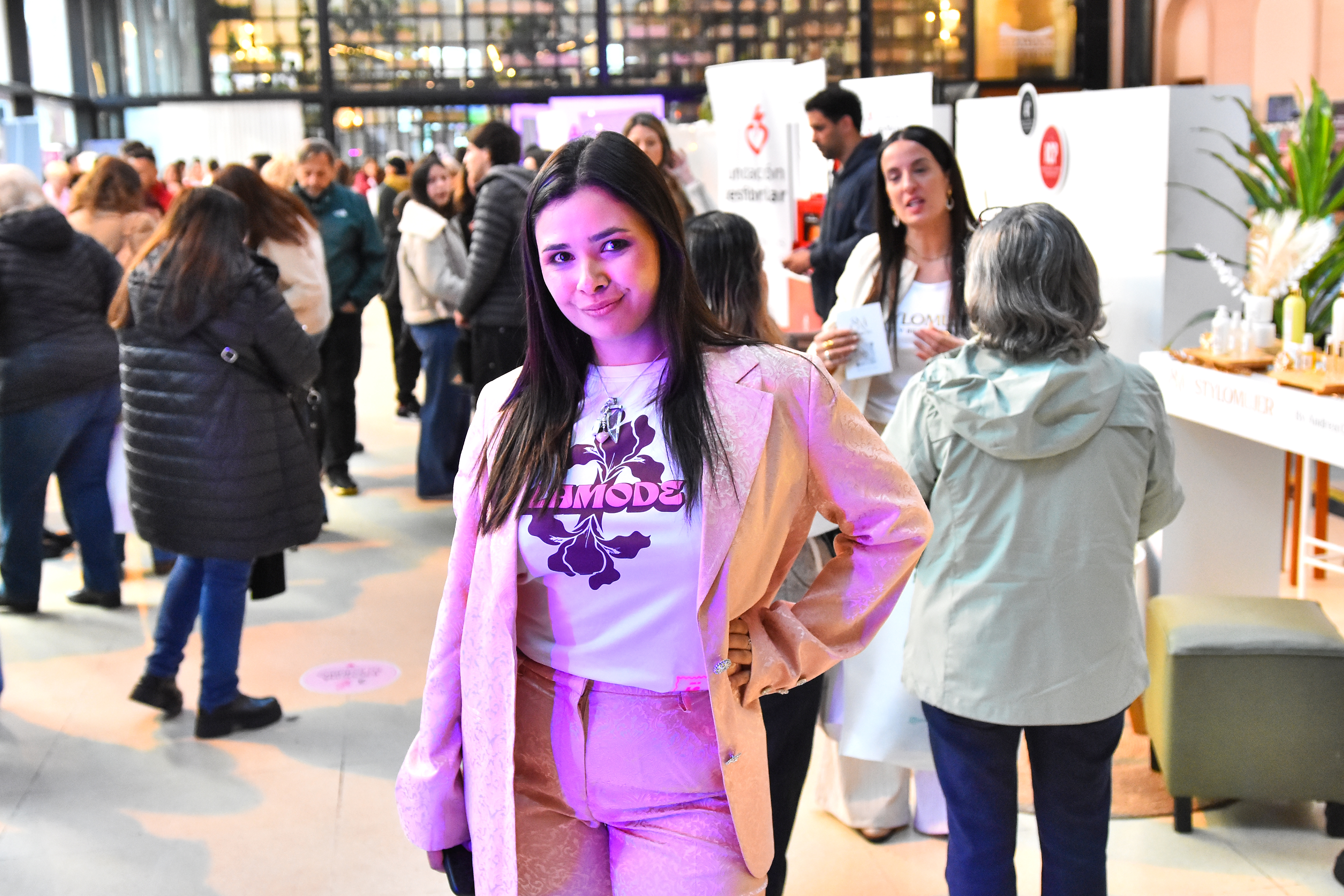Candela Feuer, organizadora del encuentro.