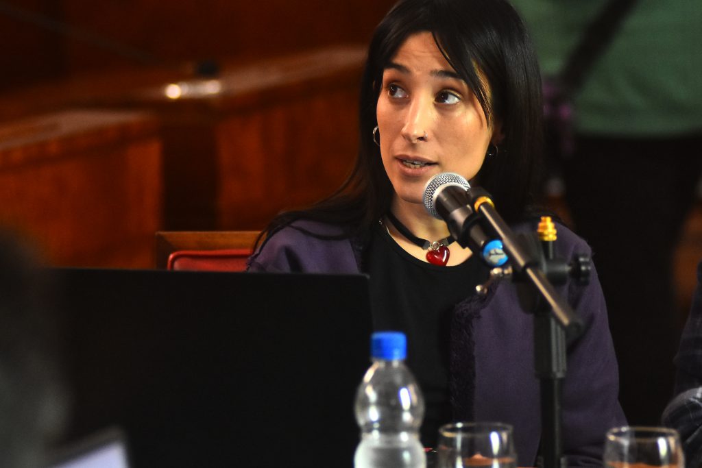 Micaela Román, trabajadora social del HIGA.