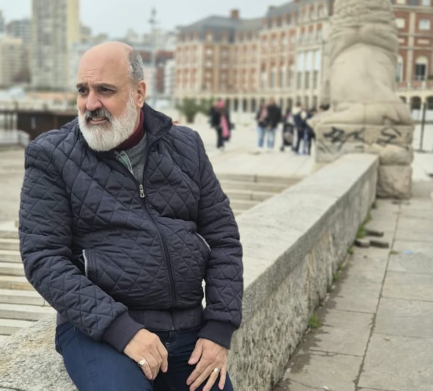 Alejandro Cuesta en Mar del Plata.