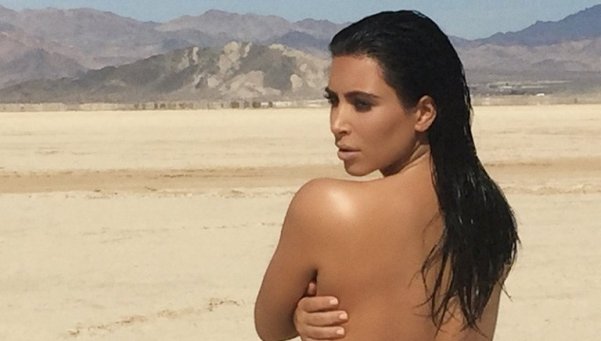Difunden nuevas imágenes de Kim Kardashian desnuda.