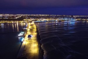 Mar del Plata, de noche, única