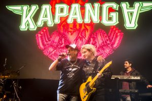 Kapanga en el escenario