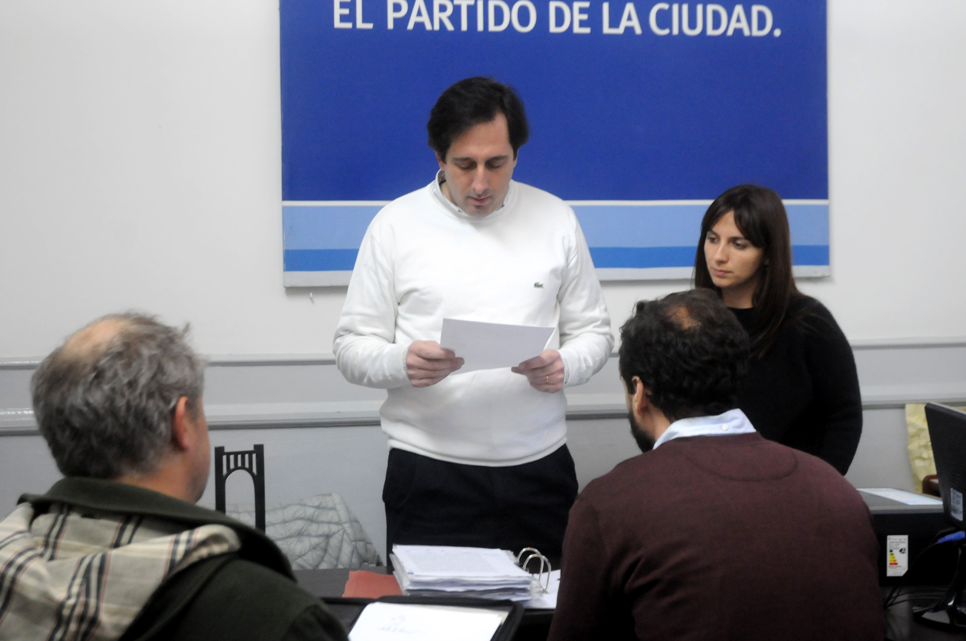 La junta electoral de AM recibió esta mañana la lista encabezada por Rey.