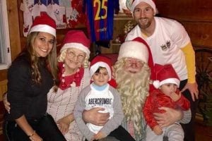 Messi publicó una foto vieja en Finlandia.