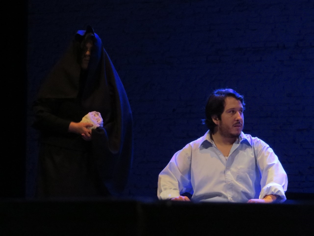 Escena de "Yerma" en La Bancaria.